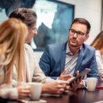 Teamwork Managed IT servuces company having strategic IT consultation with clients